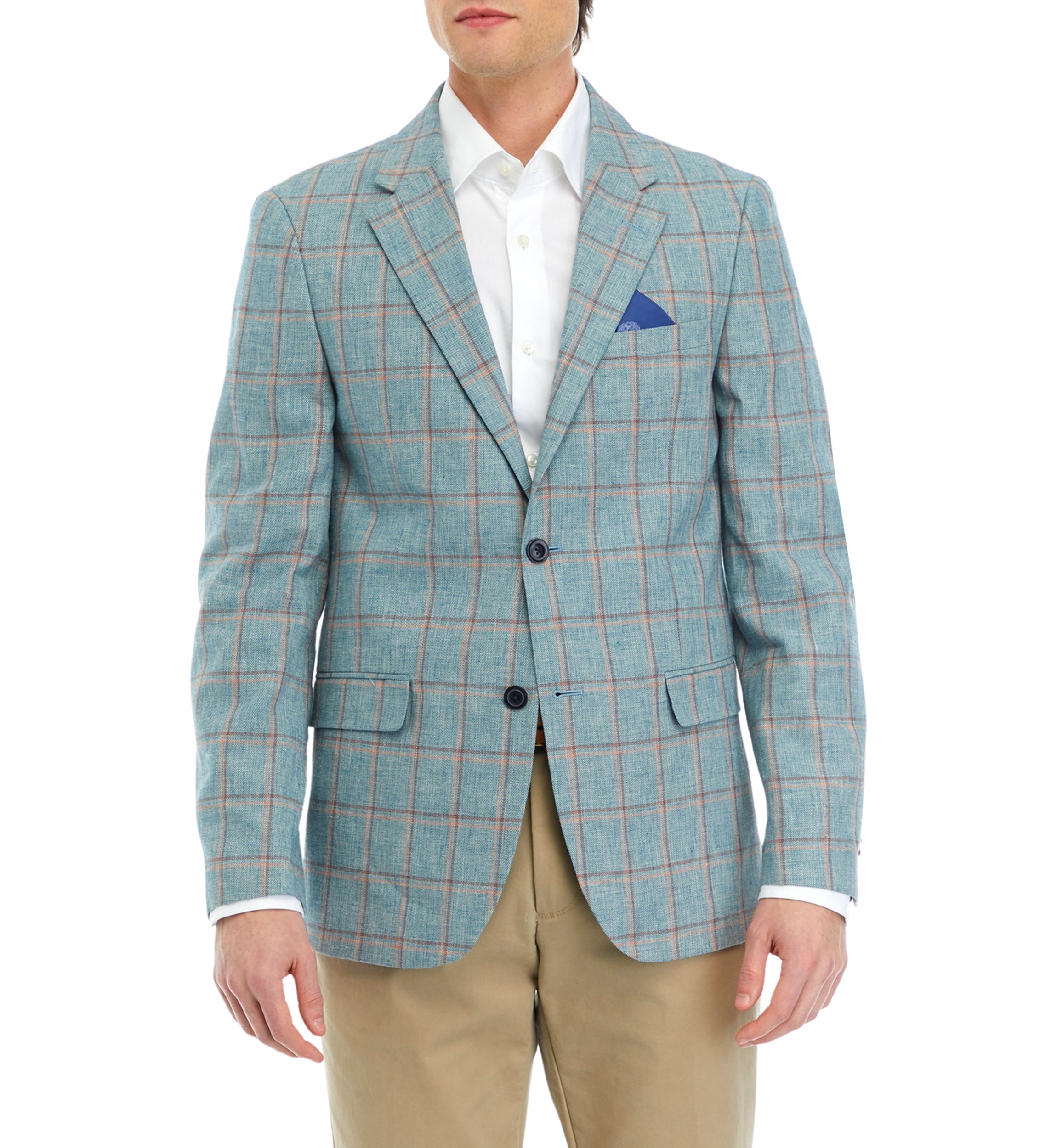 Green Plaid Sport Coat 