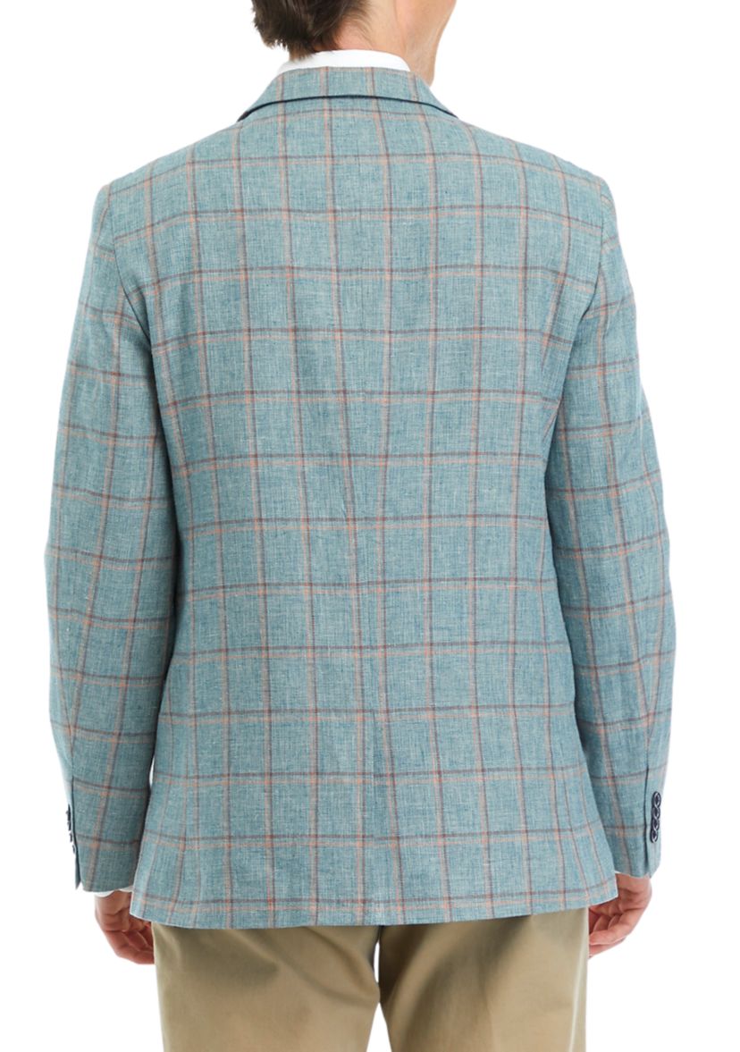 Green Plaid Sport Coat 