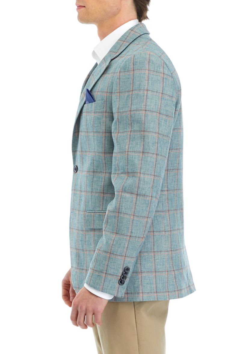 Green Plaid Sport Coat 