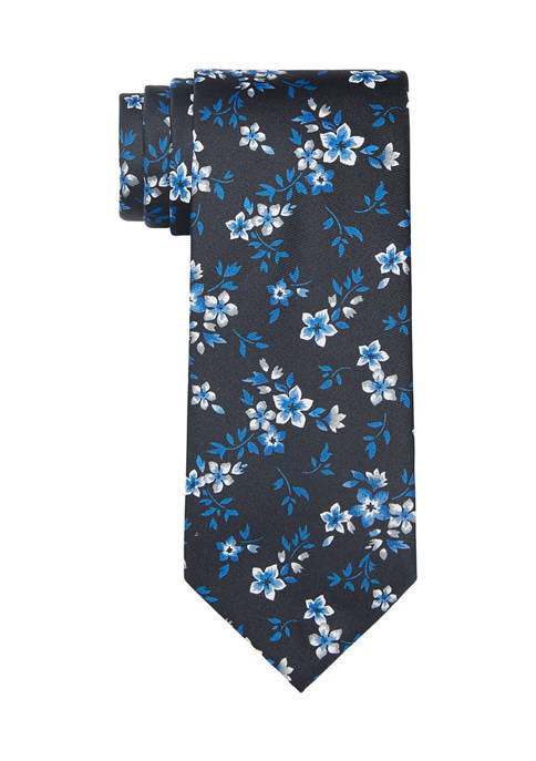 Madison Indigo Floral Tie