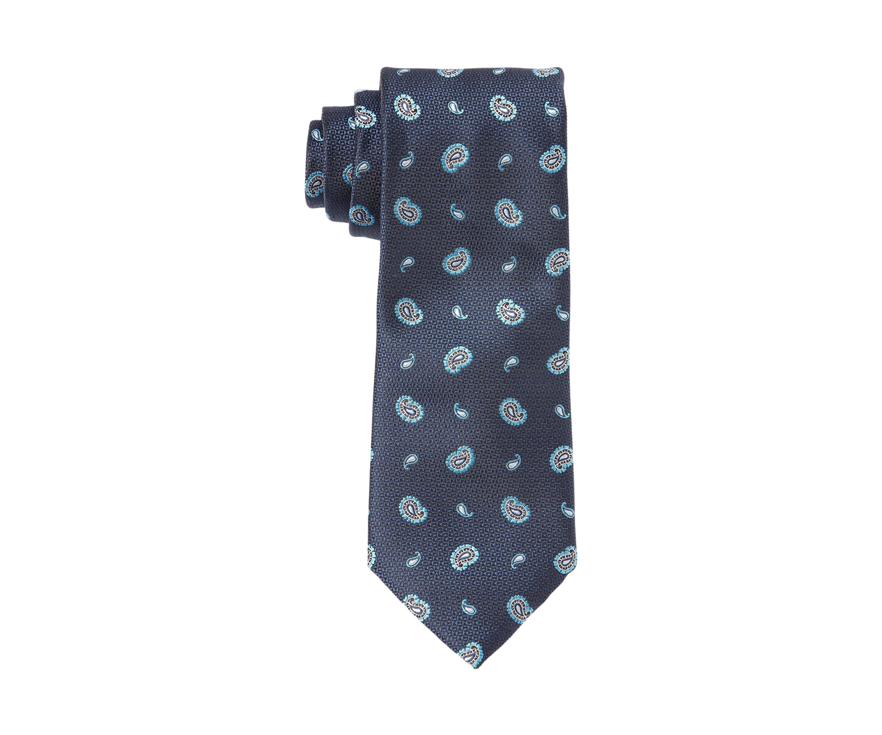 Mini Paisley Print Tie 
