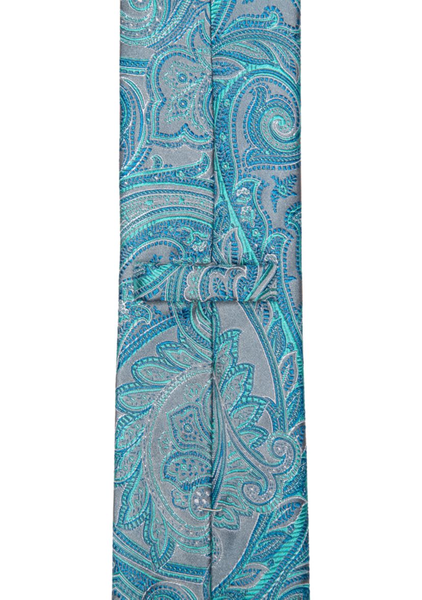 Platinum Paisley Tie