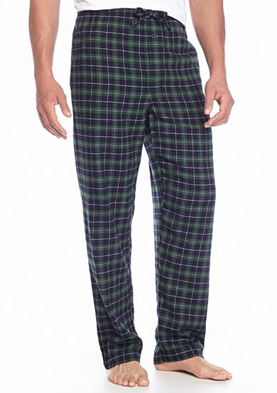Saddlebred® Flannel Square Plaid Pajama Pants - Belk.com