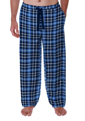 Saddlebred® Big & Tall Yarn-Dyed Plaid Flannel Pajama Pants | belk