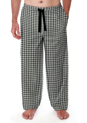 mens sherpa lined lounge pants