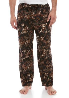 Saddlebred Camo Deer Flannel Pajama Pants