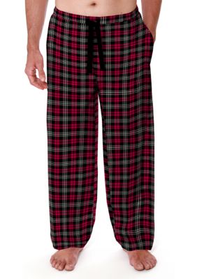 big and tall plaid pajama pants