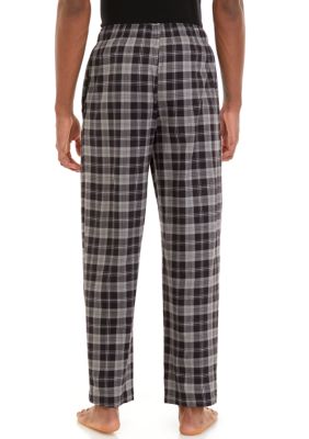 Saddlebred Plaid Knit Pajama Pants belk