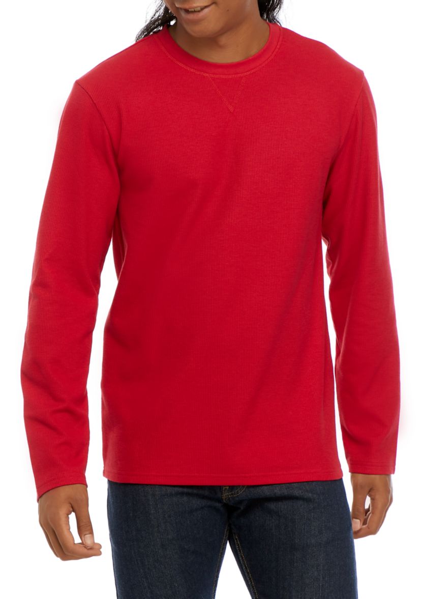 Long Sleeve Crew Thermal Sleep Shirt
