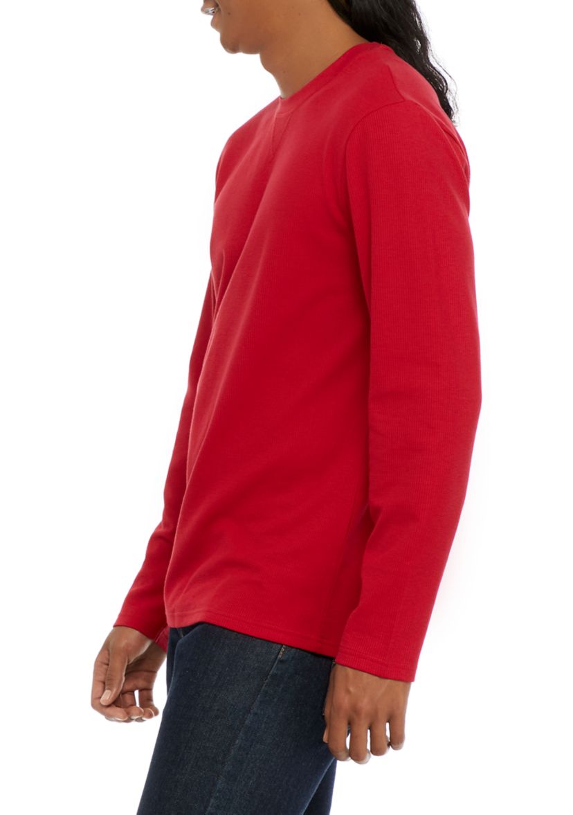Long Sleeve Crew Thermal Sleep Shirt