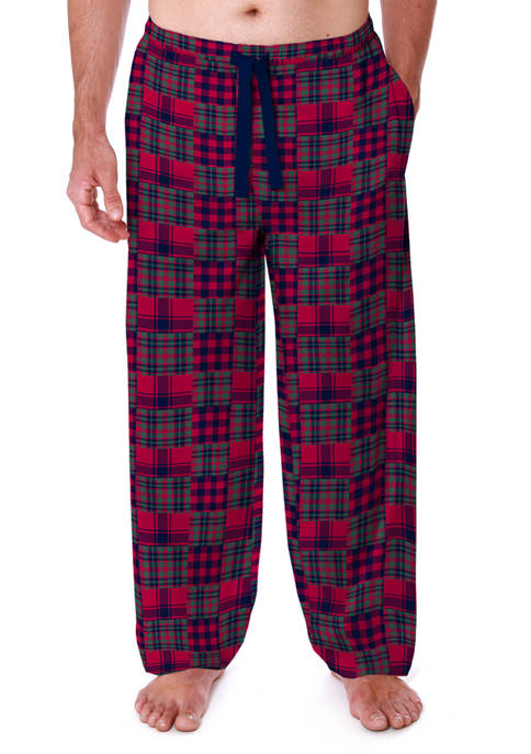 Saddlebred® Multi Patchwork Pajama Pants