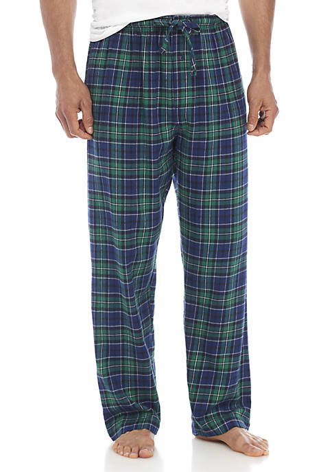 Saddlebred® Yarn Dyed Plaid Flannel PJ Pants | belk
