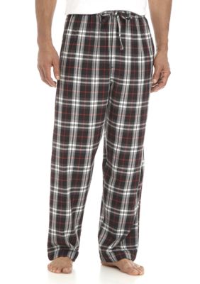 Saddlebred® Big & Tall Yarn Dyed Plaid Flannel PJ Pants | belk