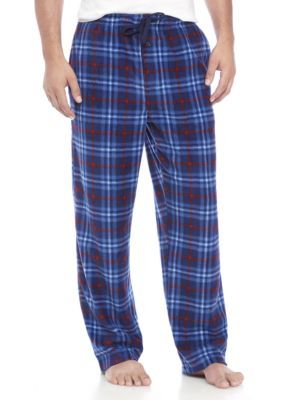 Saddlebred® Plaid Microfleece PJ Pants | belk