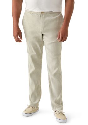 Tommy Bahama Men's Big & Tall Beach Coast Linen Pants