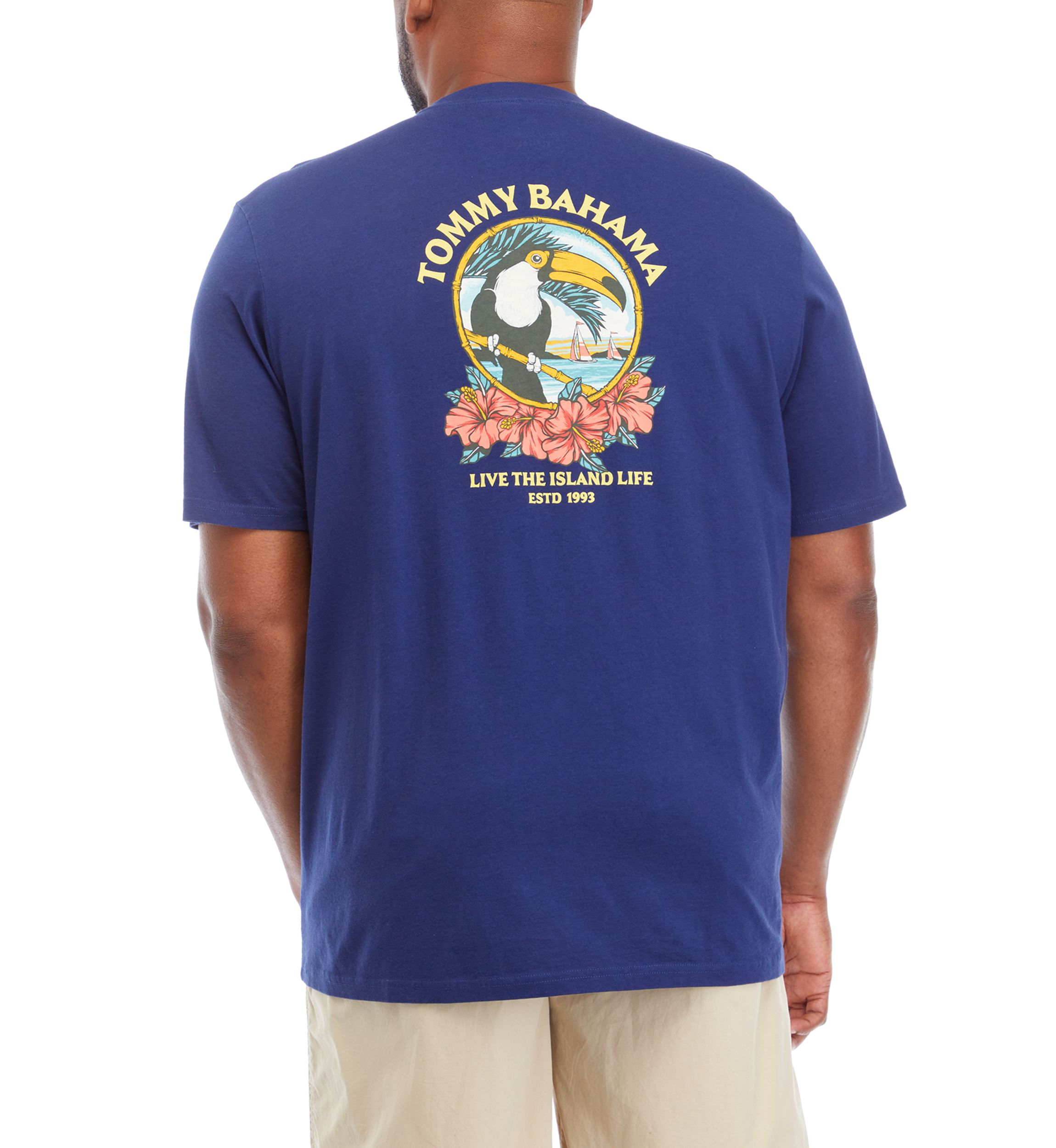 Big & Tall Short Sleeve Toucan Season Graphic T-Shirt