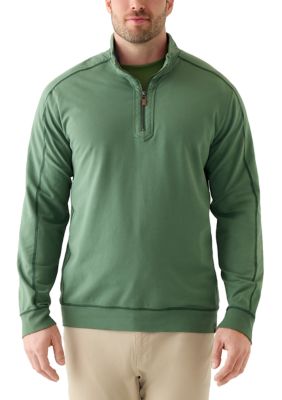 Tommy Bahama Men's Big & Tall Ben and Terry Half-Zip
