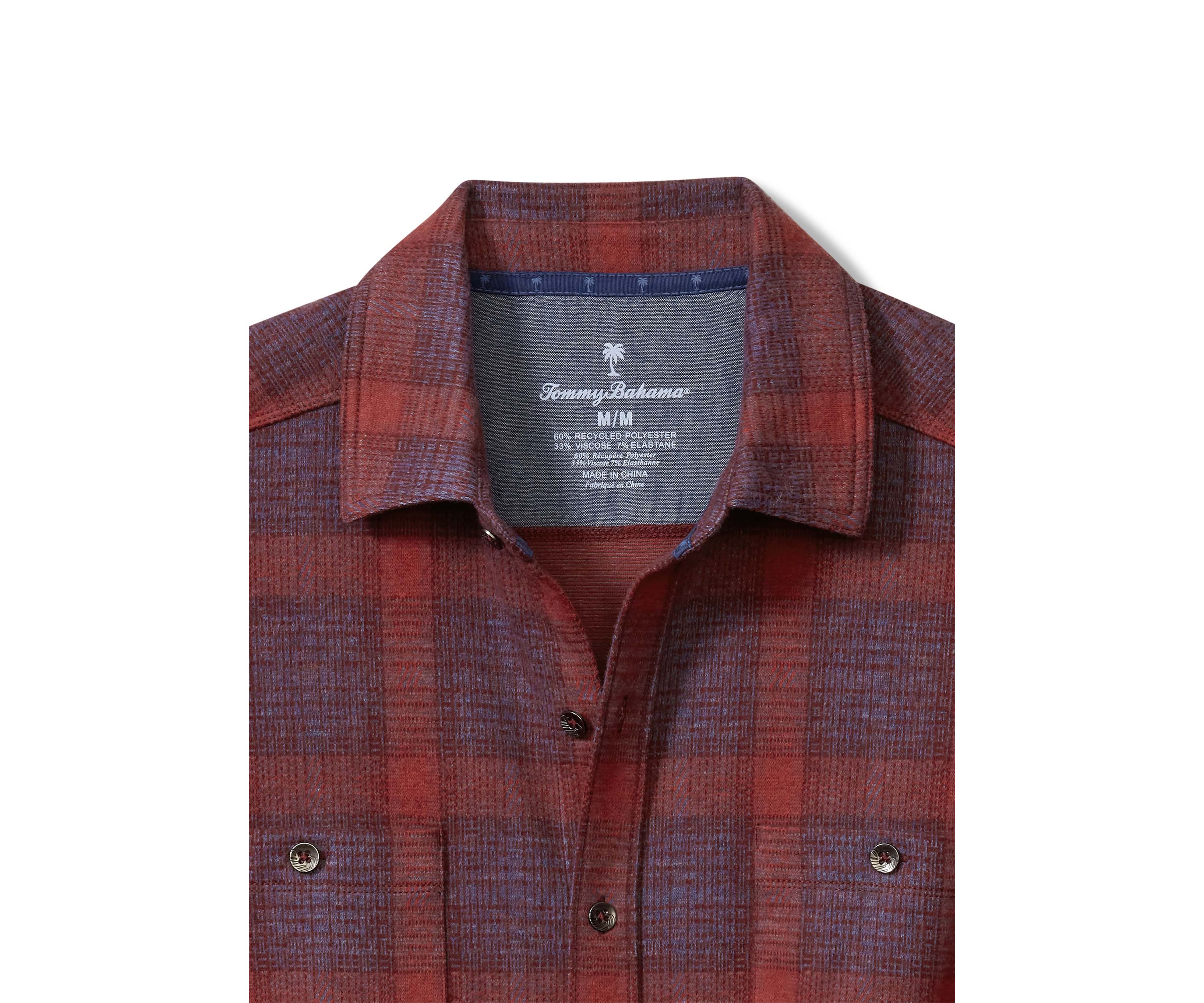 Big & Tall Long Sleeve Fireside San Miguel Plaid Shirt