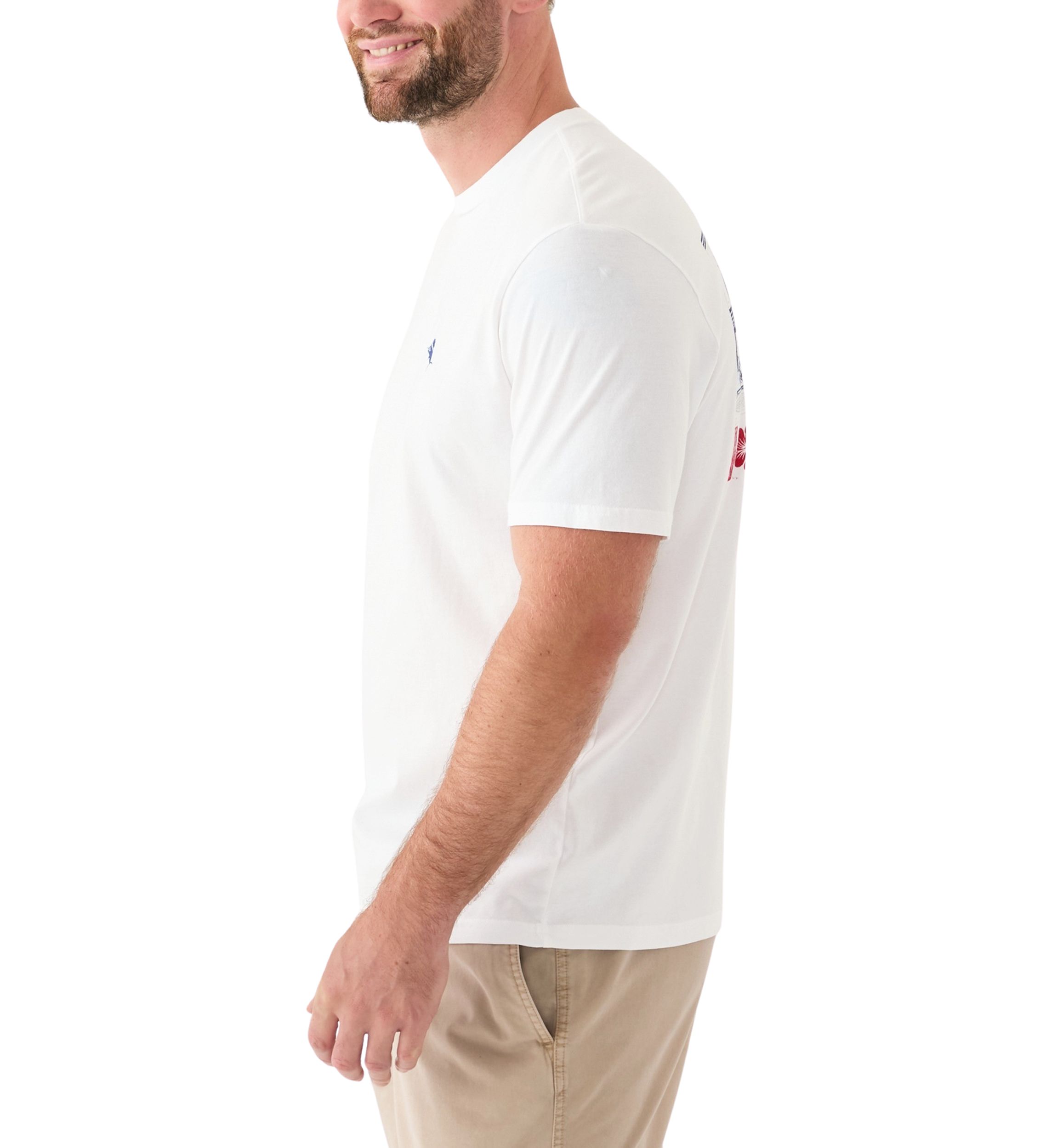 Big & Tall Short Sleeve Americana Boardblock Graphic T-Shirt