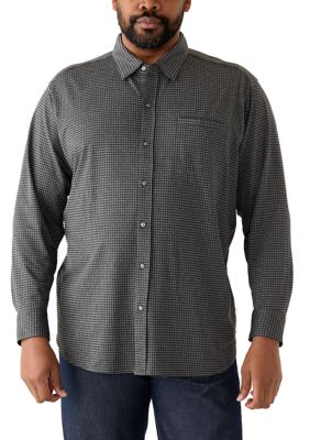 Tommy Bahama Men's Big & Tall San Sebastian Check Print Shirt