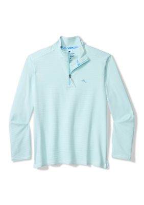 Tommy Bahama Men's Big & Tall Costa Wave Half Zip Sweatshirt
