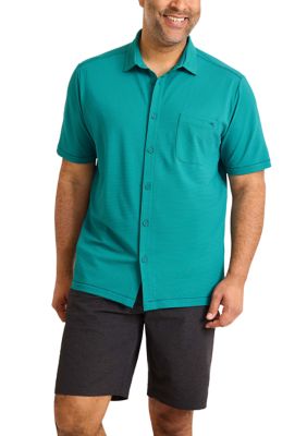 Tommy Bahama Men's Big & Tall Short Sleeve Costa Wave Camp Shirt
