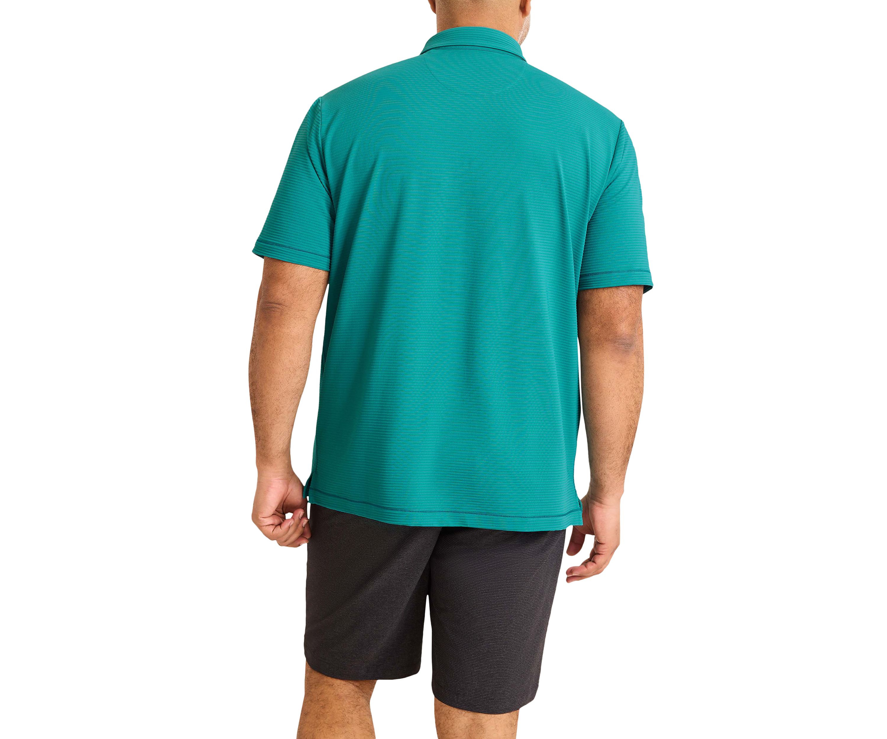 Big & Tall Short Sleeve Costa Wave Camp Shirt