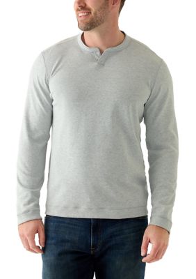 Tommy Bahama Men's Big & Tall Long Sleeve Notch Collar Shirt