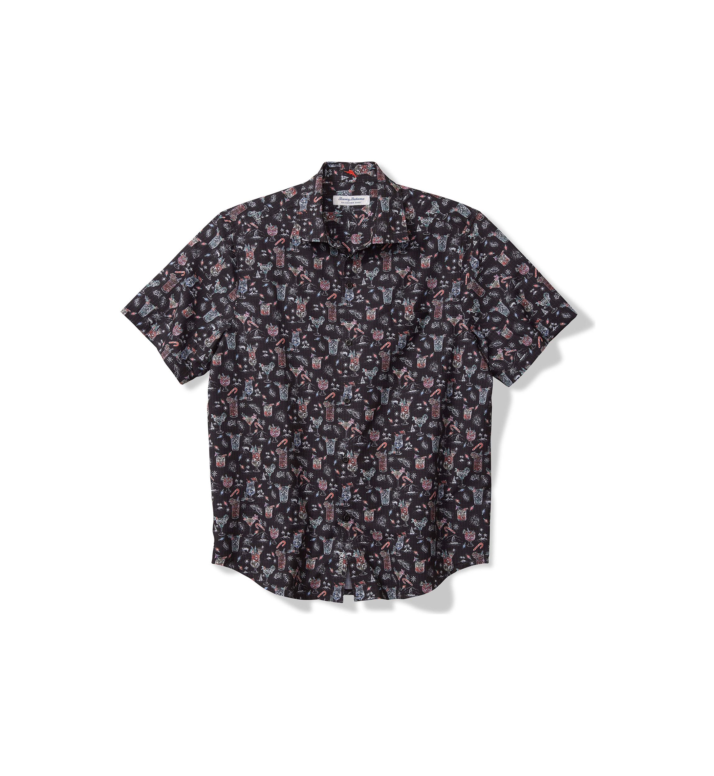 Big & Tall Short Sleeve Bahama Coast Boozy Nights Shirt