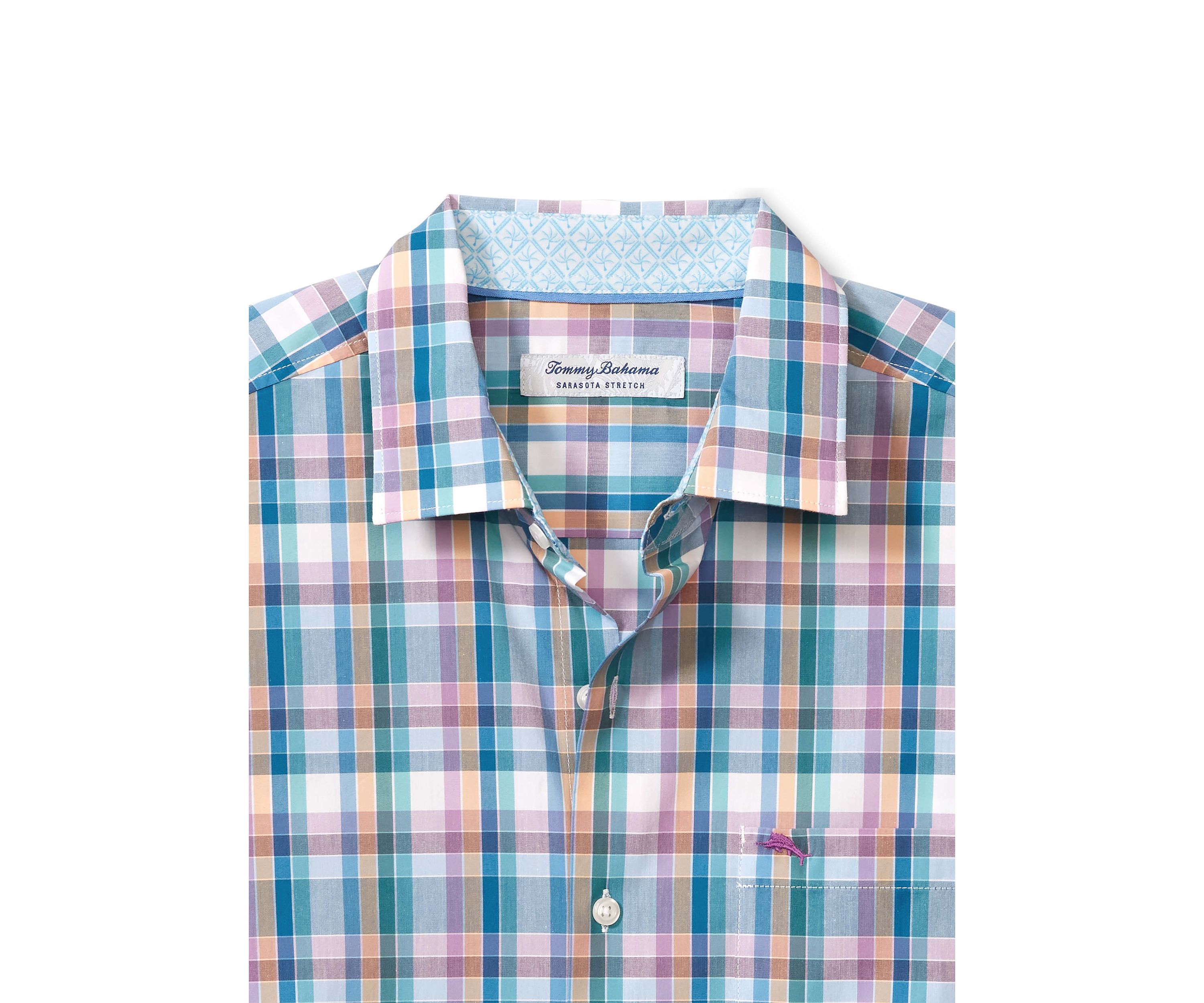 Big & Tall Printed Button Up Shirt 