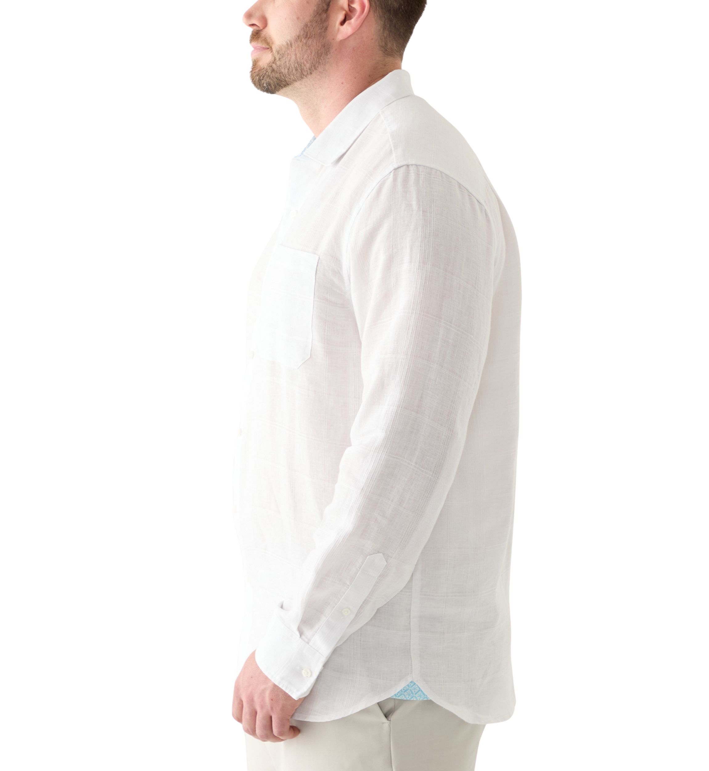 Big & Tall Pardisio Linen Button Down Shirt