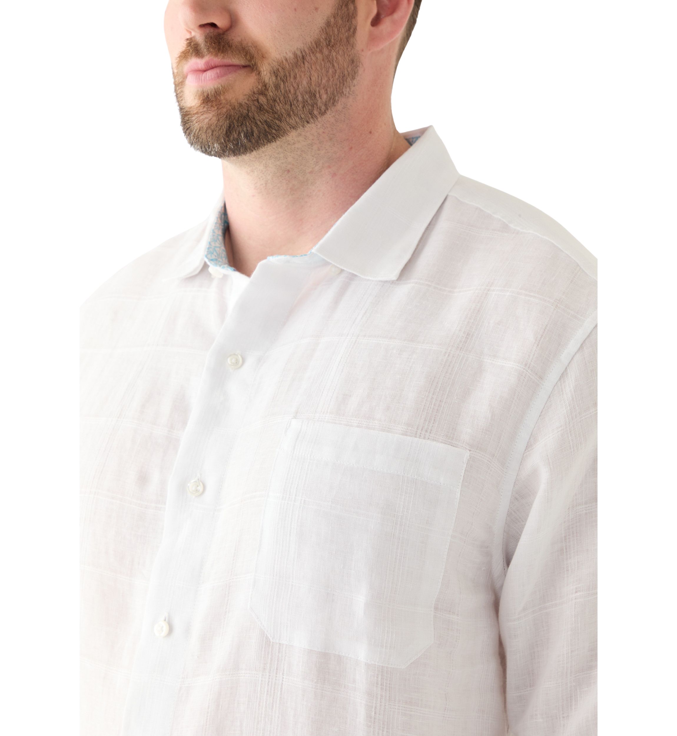 Big & Tall Pardisio Linen Button Down Shirt