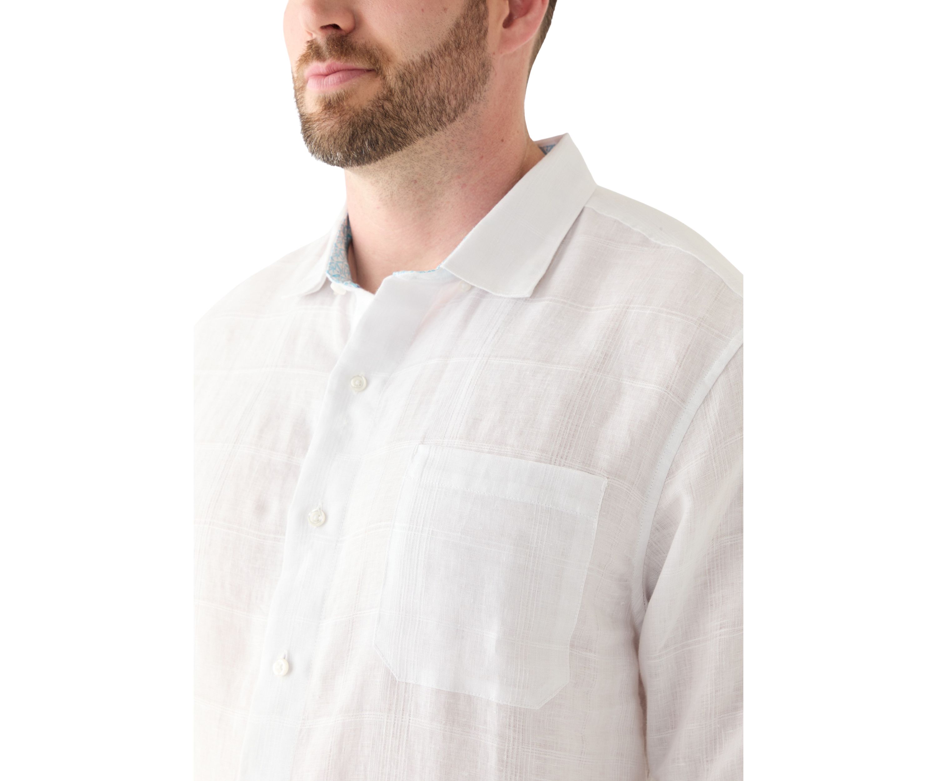 Big & Tall Pardisio Linen Button Down Shirt