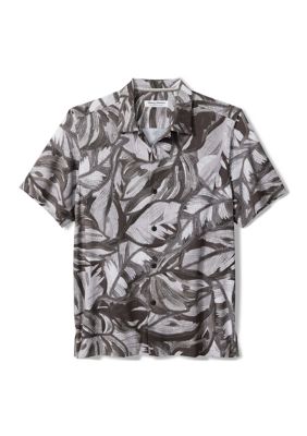 Tommy Bahama Men's Big & Tall Bahama Coast Noir Fronds Shirt