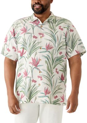 Tommy Bahama Men's Big & Tall Coastal Ease Mariscala Blooms Button Down Shirt