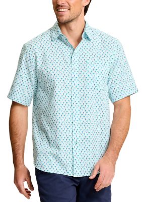 Tommy Bahama Men's Big & Tall Short Sleeve Nova Wave Shirt