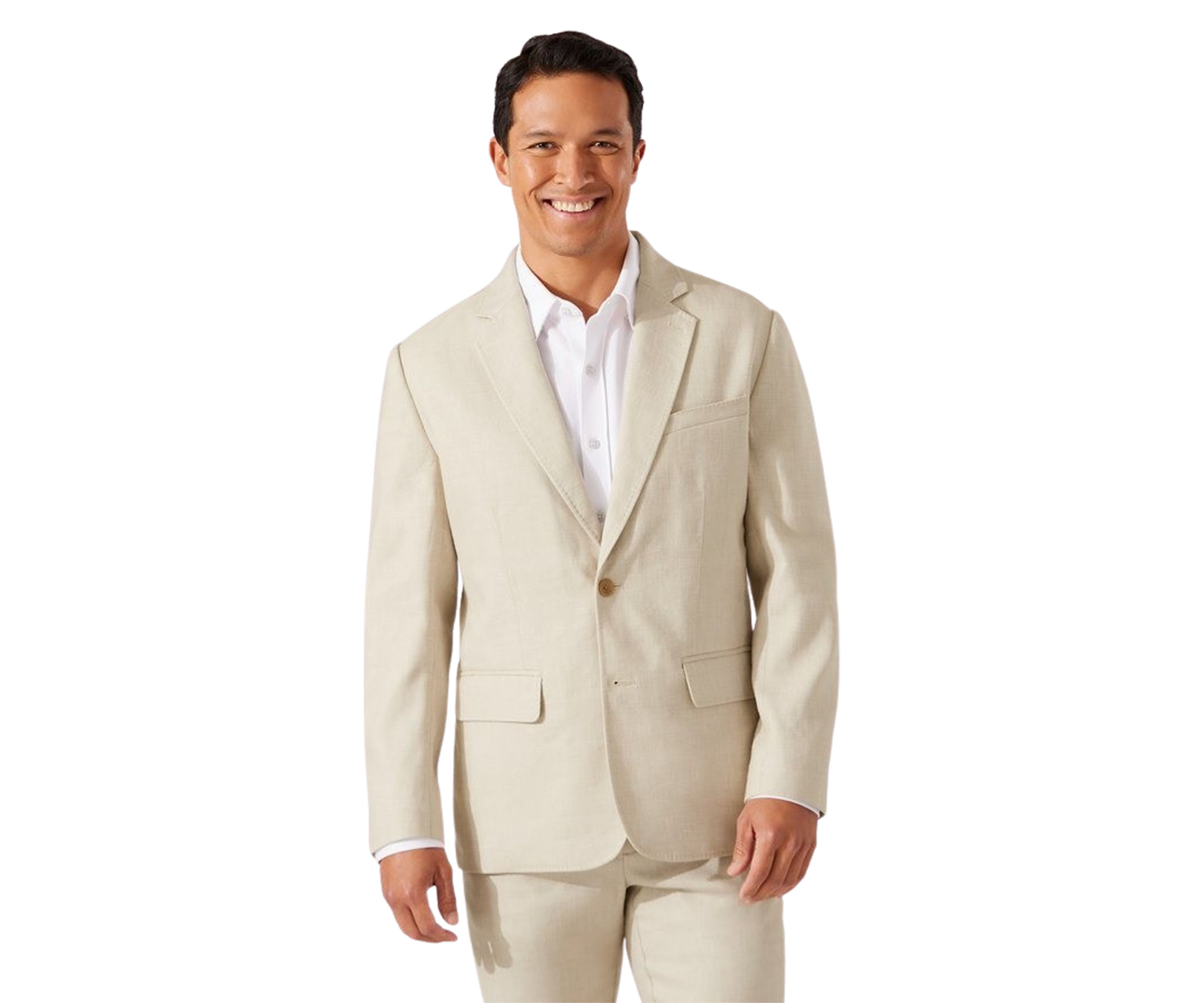 Big & Tall Latigo Beach Linen Blazer