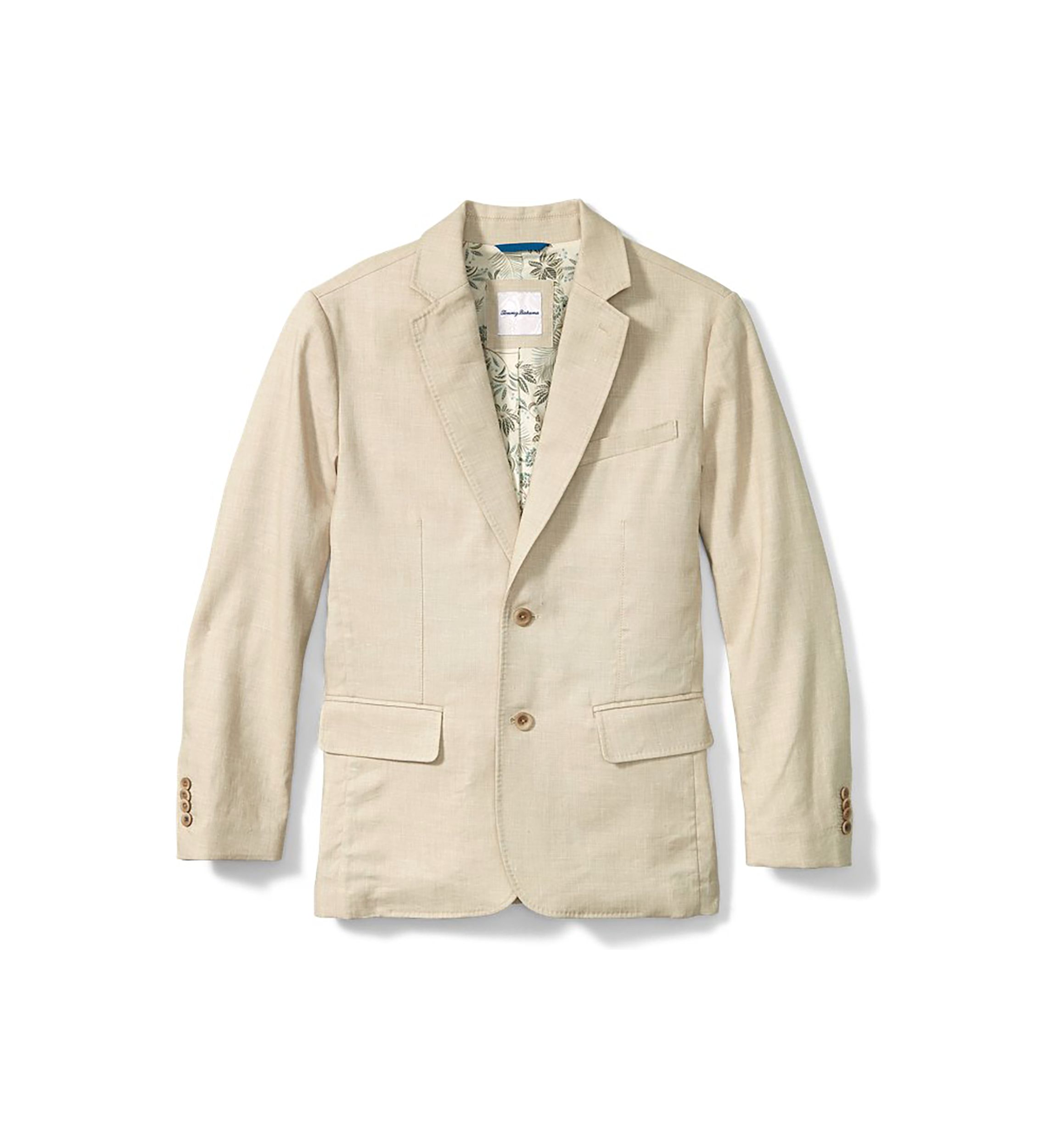 Big & Tall Latigo Beach Linen Blazer