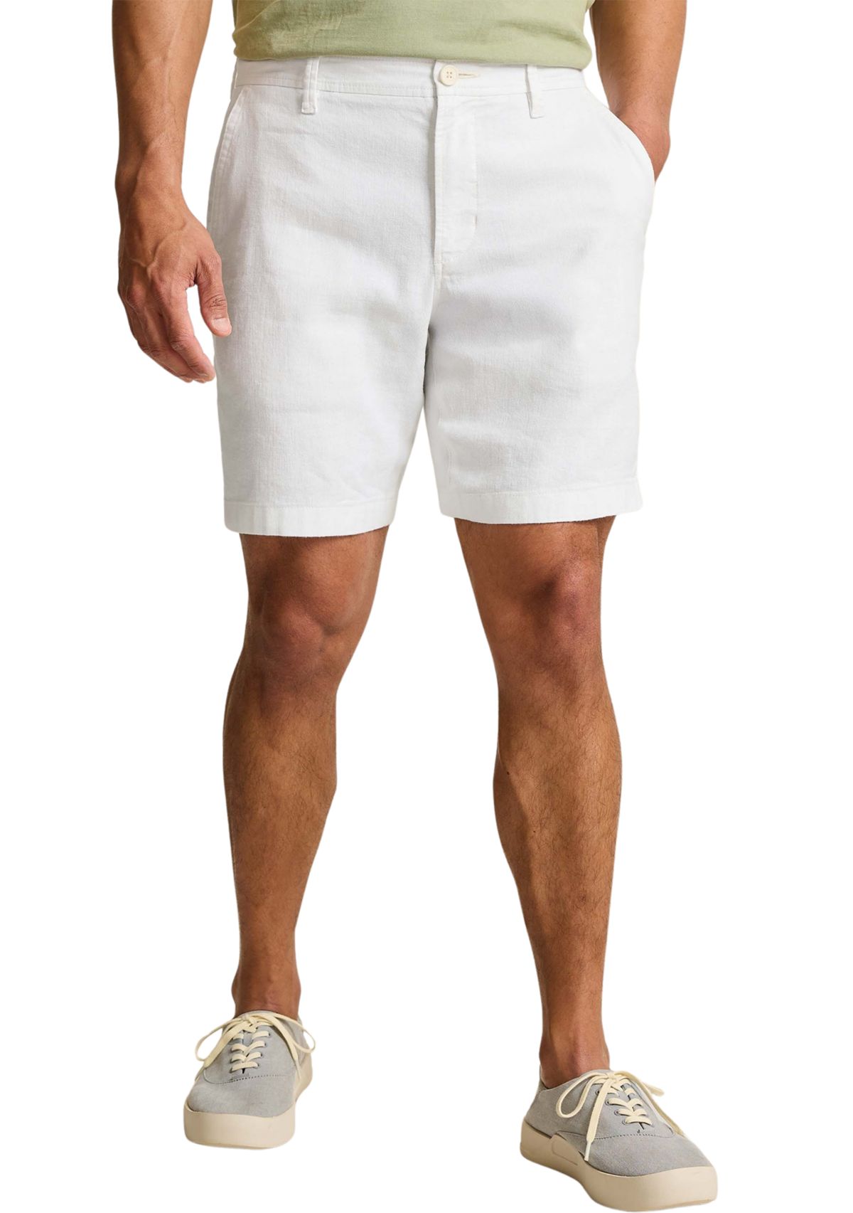 Big & Tall Beach Coast Linen Shorts