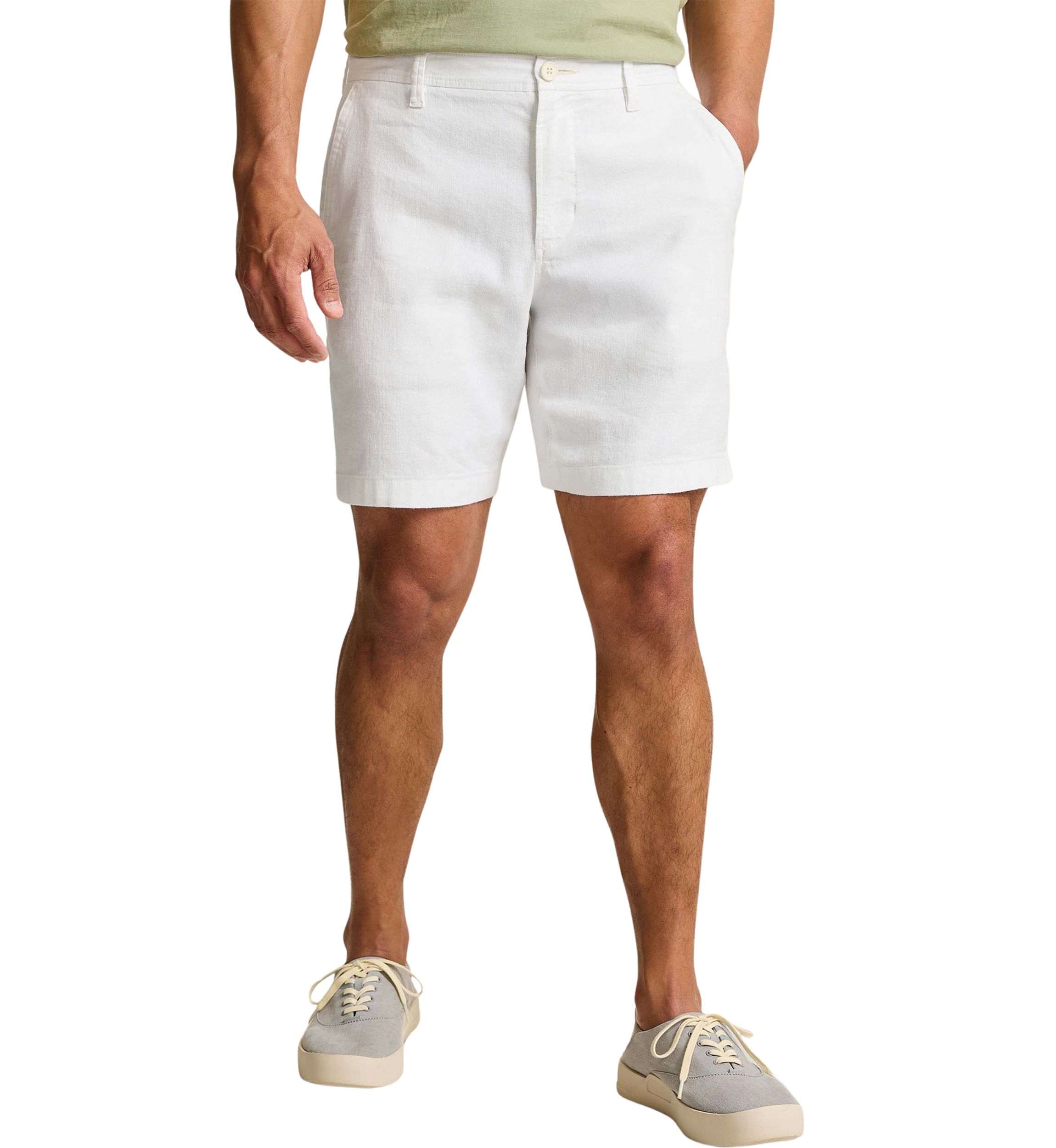 Big & Tall Beach Coast Linen Shorts
