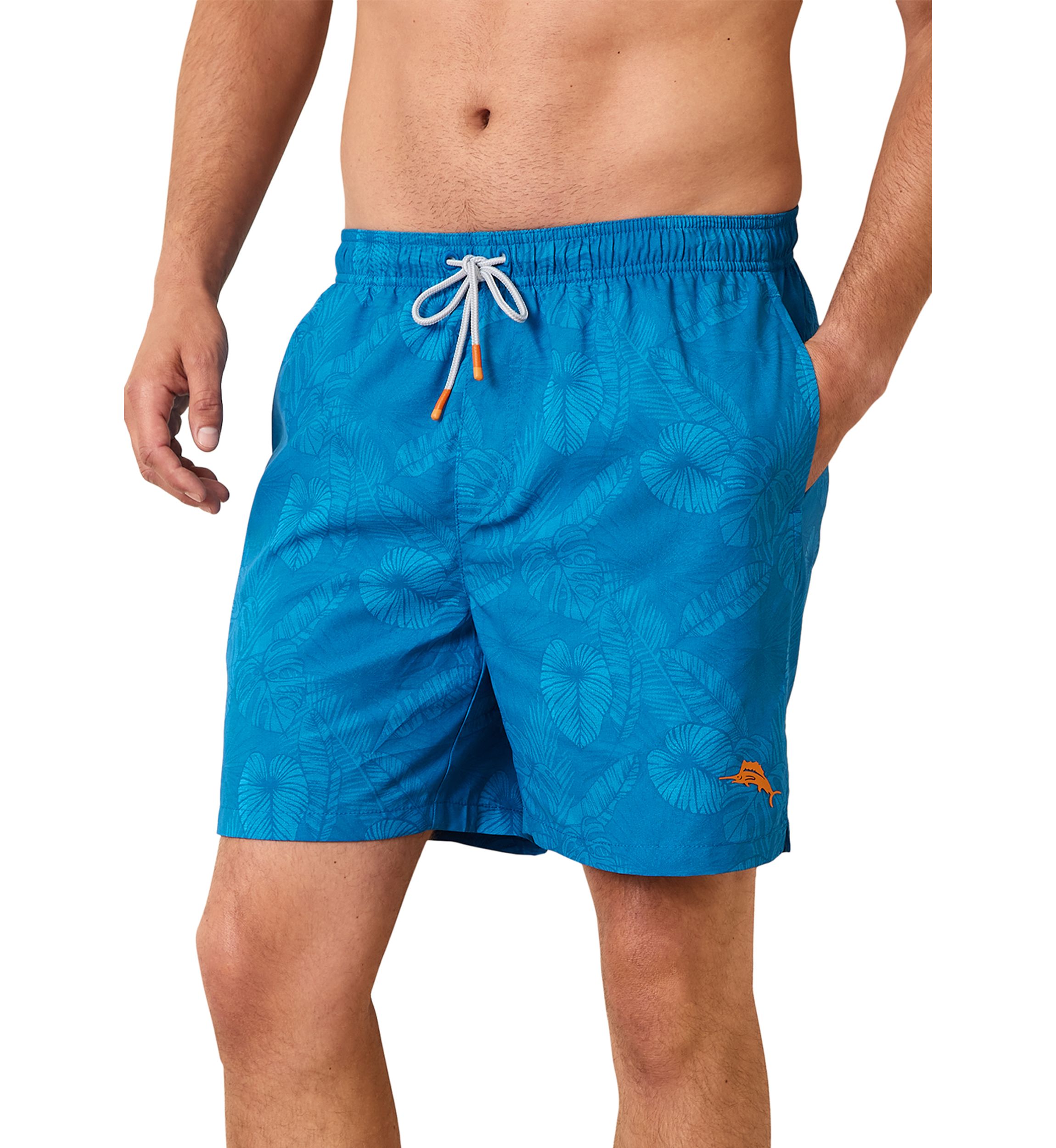 Big & Tall Keep it Frondly Swim Shorts