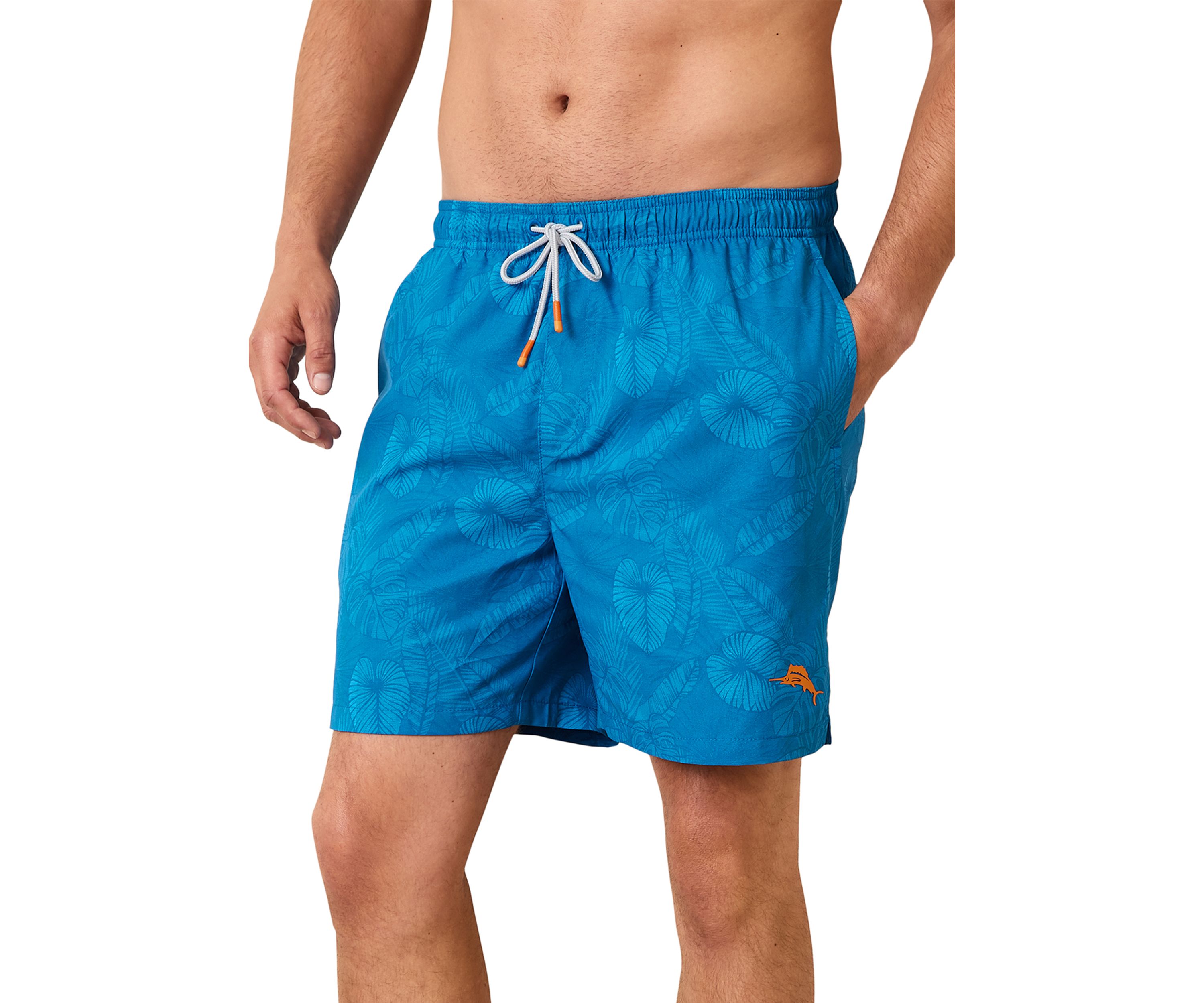 Big & Tall Keep it Frondly Swim Shorts