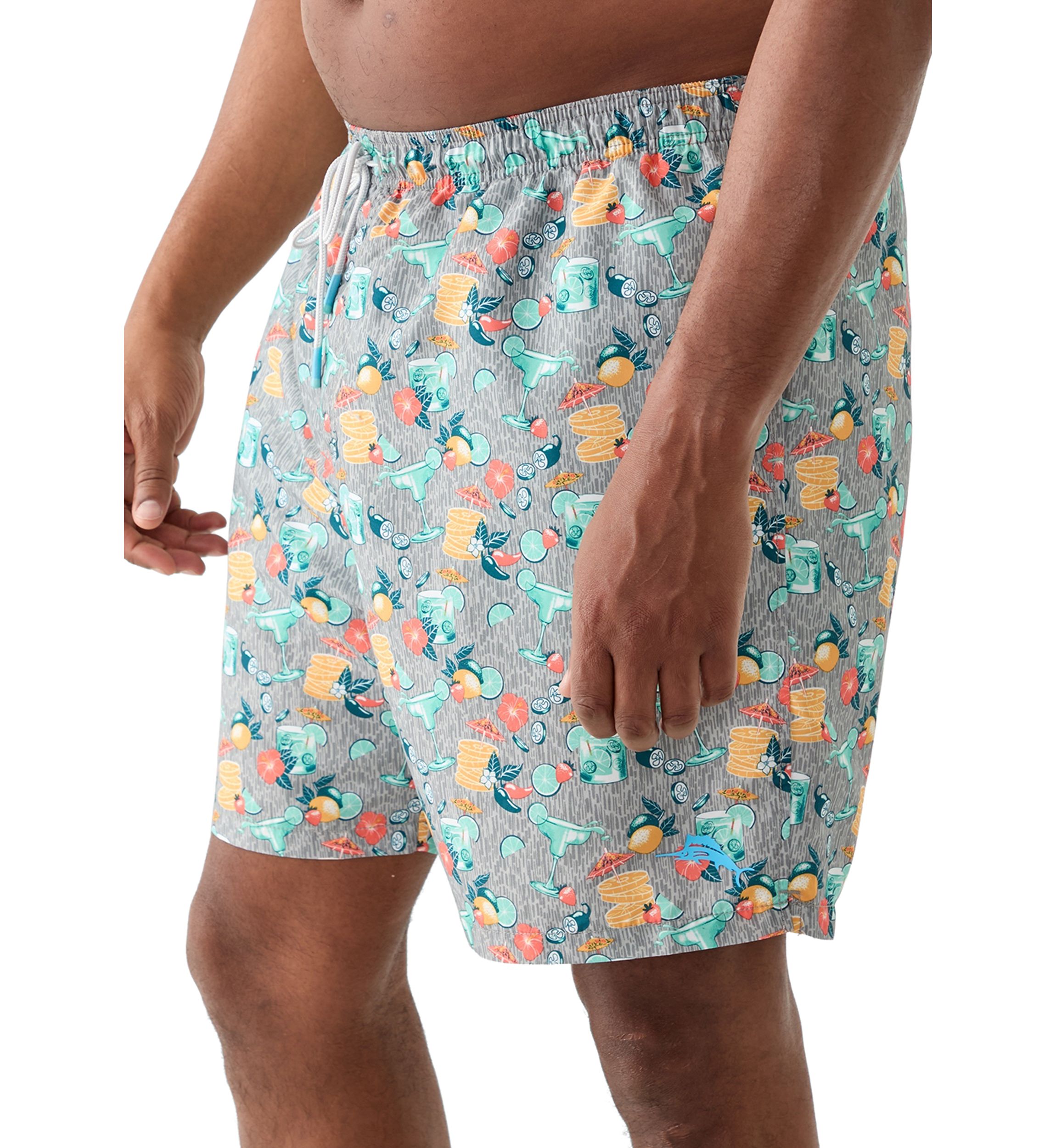 Big & Tall Naples Tales of a Cocktail Swim Trunks