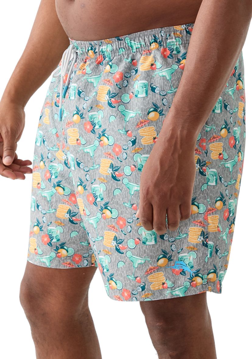 Big & Tall Naples Tales of a Cocktail Swim Trunks