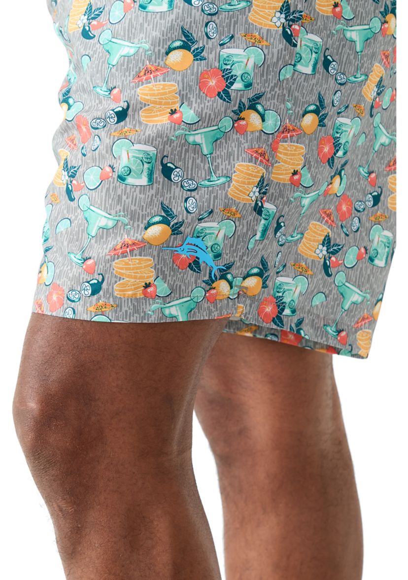 Big & Tall Naples Tales of a Cocktail Swim Trunks