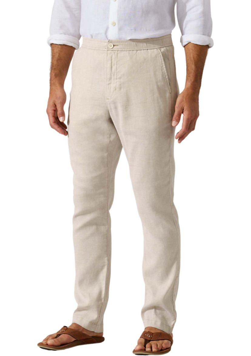 Mens Beach Coast Linen Pants