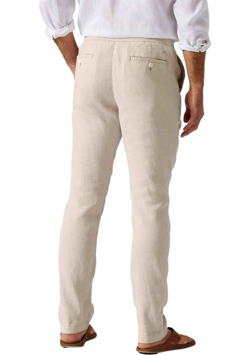 Mens Beach Coast Linen Pants