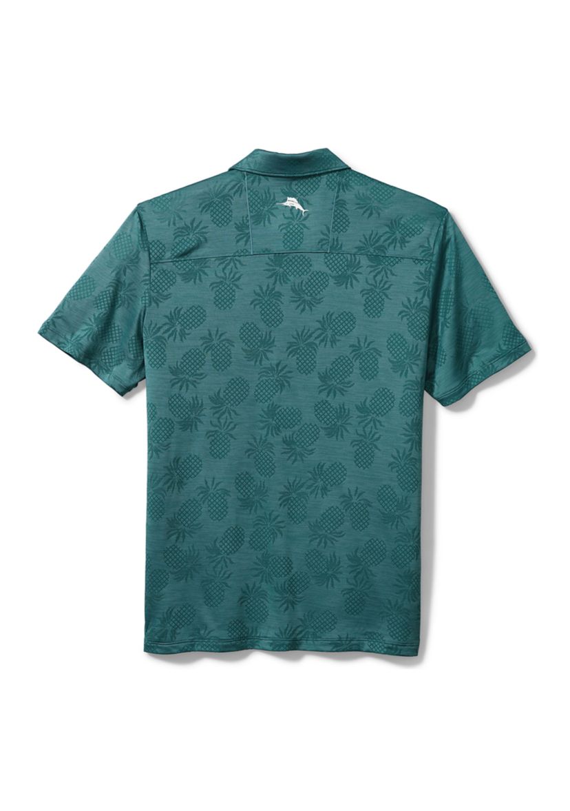 Mens Pineapple Palm Coast IslandZone® Polo Shirt