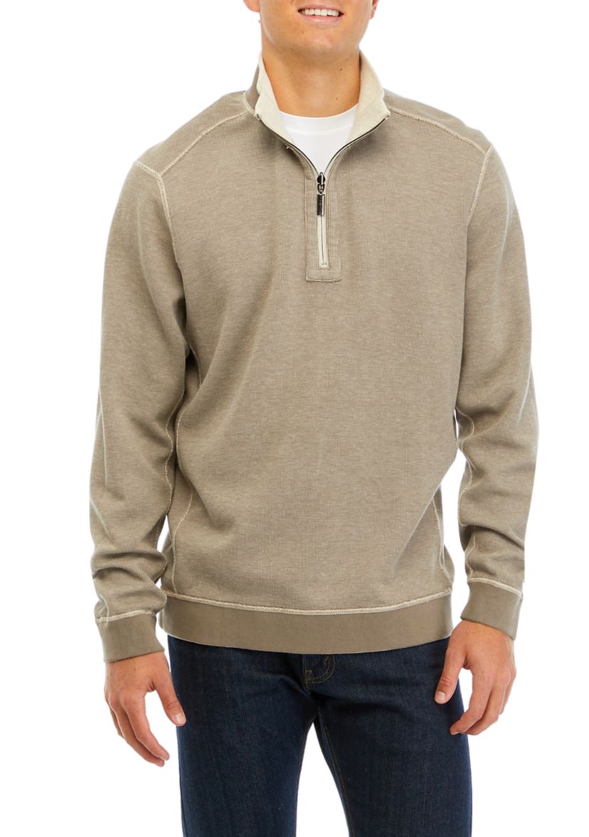 Mens Flip Coast Half Zip Sweatshirt