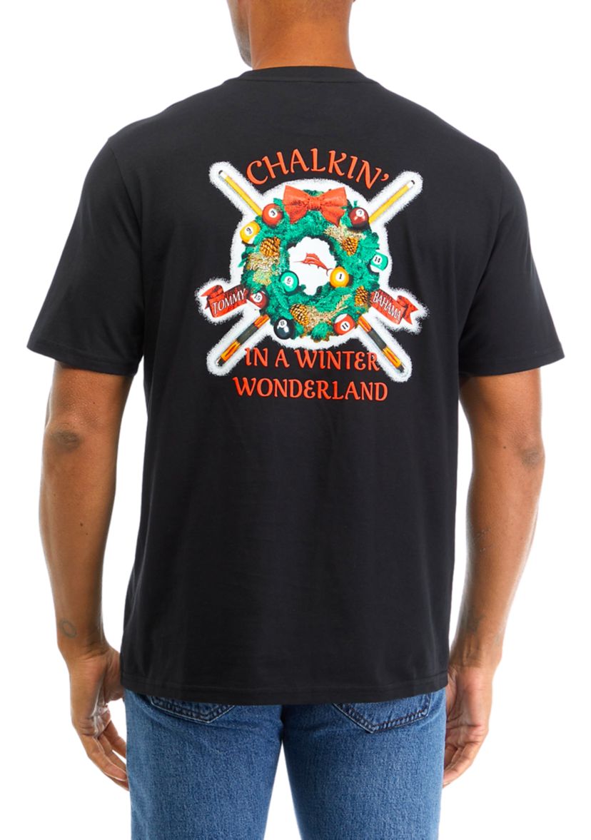 Mens Winter Wonderland Graphic T-Shirt